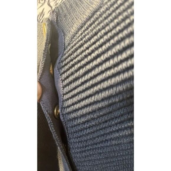 IMAN Global Chic Touch of Gold Knit Draped Luxe Gray‎ Poncho Women’s Size 2X/3X - Picture 5 of 10